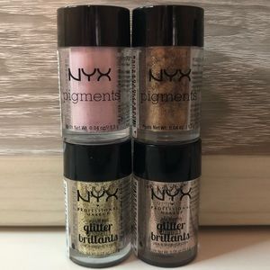 NYX Pigment and Glitter